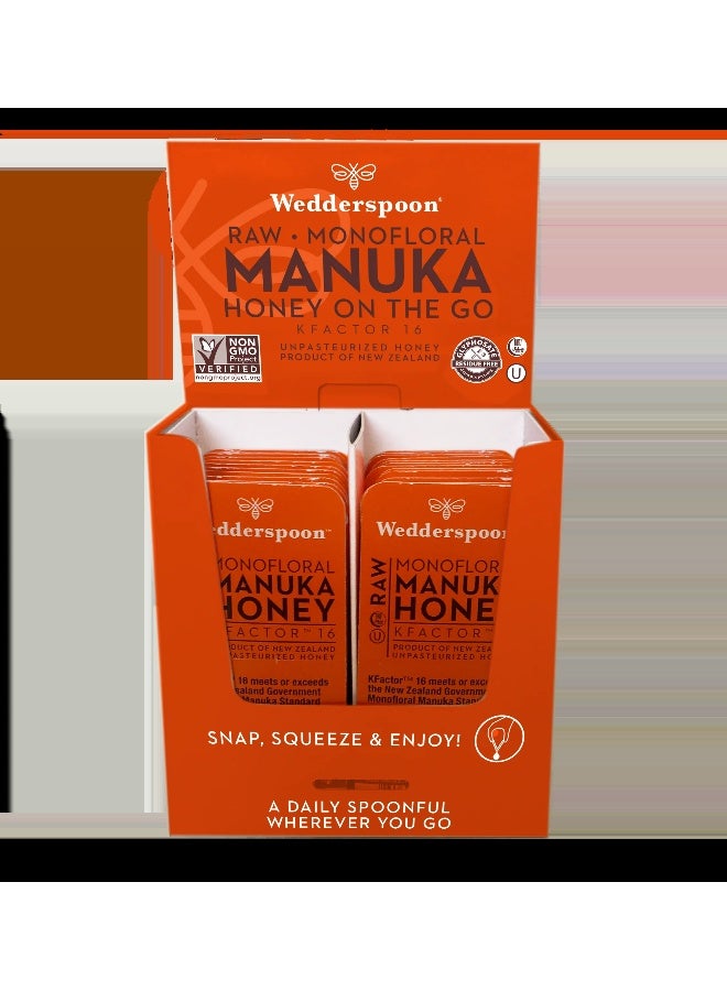 Wedderspoon Manuka Honey On The Go24 Packs - Image 2
