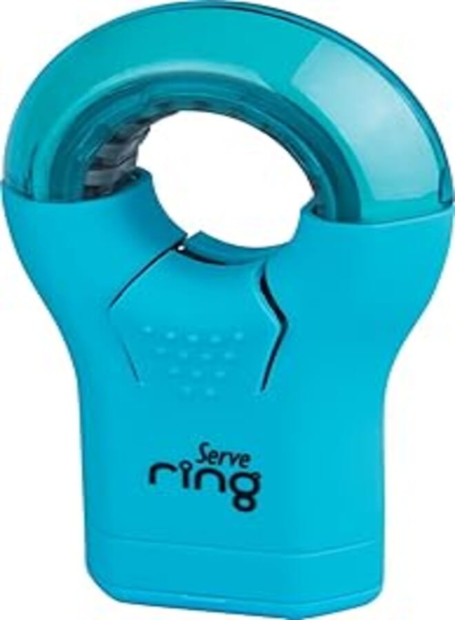 Serve Serve SV-Ring1FM Ring 2 in 1 Eraser and Sharpener - Turquoise 