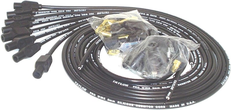 Taylor Cable 70055 8mm Pro Wire Black Spark Plug Wire Set - Image 3