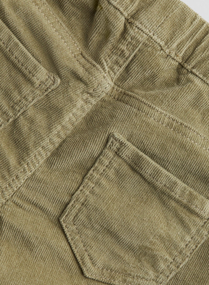 H&M Flared Corduroy Treggings - Image 3