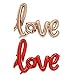 BinaryABC Love Foil Balloon Mylar BalloonsValentines Day Wedding Party Decoration2Pcs - Image 3
