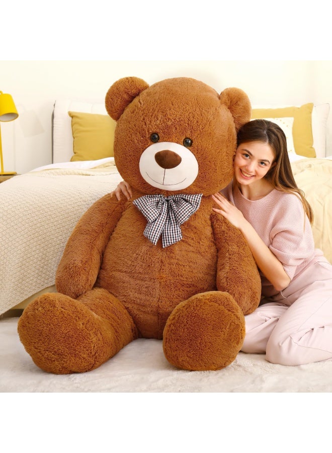 Teddy Bear Plush Giant Teddy Bears Stuffed Animals Teddy Bear Love 80cm  brown - Image 2