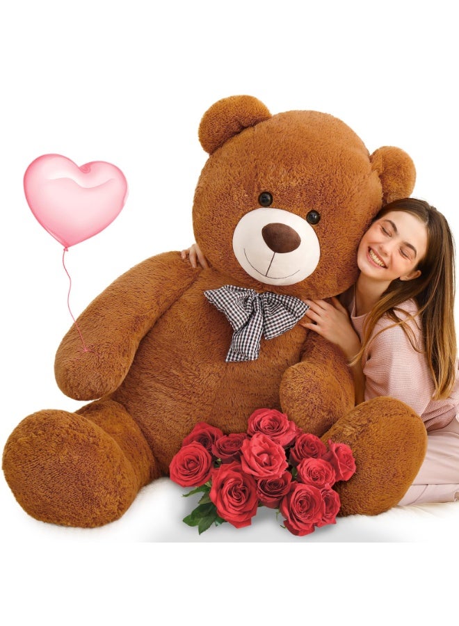 Teddy Bear Plush Giant Teddy Bears Stuffed Animals Teddy Bear Love 80cm  brown - Image 3