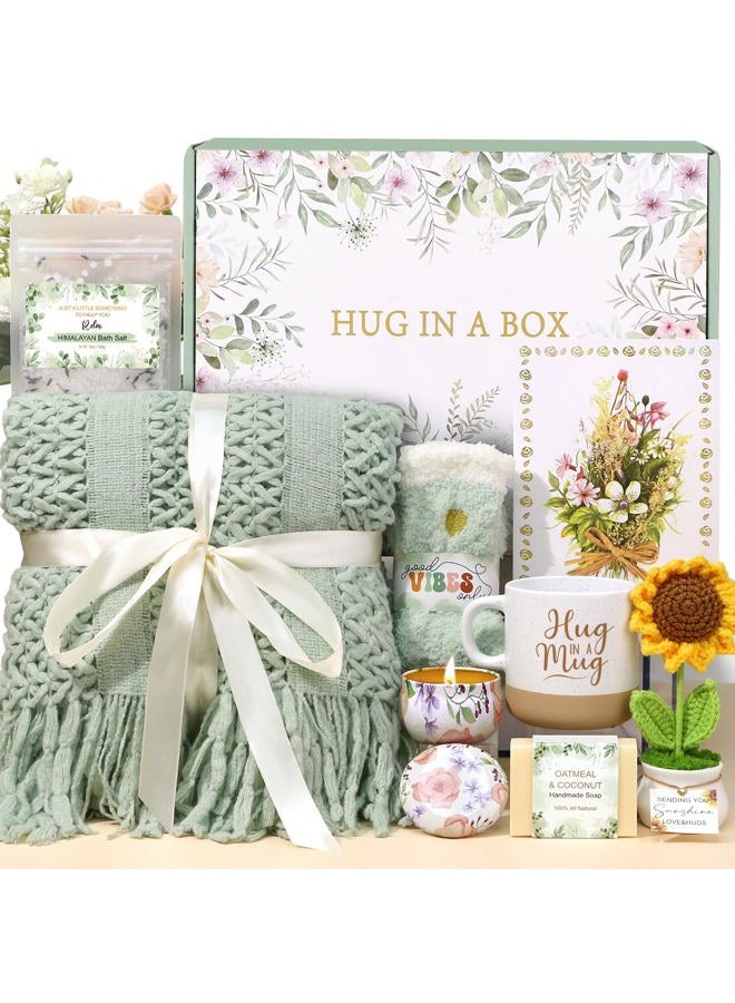 BaiCai Self Care Gifts for Women Get Well Soon Gifts, Birthday Gifts for Women Care Package, Sympathy Gift Baskets Spa Gifts Thinking of You Inspirational Christmas Gift for Mom Her Wife Friend Grandma - Image 1