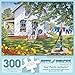 Bits and Pieces 300 Piece Jigsaw Puzzle for Adults 18 x 24 Summer Kitchen 300 pc Large Piece Countryside Home Jigsaw by John Sloane - Image 4