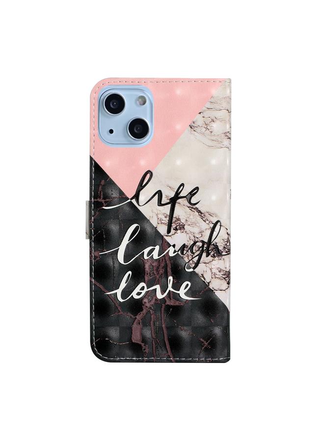 اس-توب جراب جلدي لهاتف iPhone 14 برسومات ثلاثية الأبعاد - Image 3