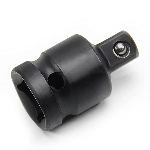 Utoolmart 1/2 Inch Drive (F) x 3/8 Inch (M) Impact Socket Adapter for Ratchet Wrenches, Female to Male, Cr-Mo - Image 1