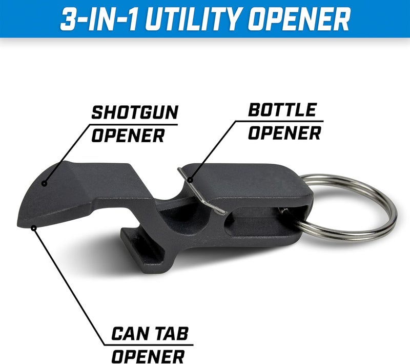 GoPong Ultimate Beer Shotgun Opener - Keychain Tool 10 Pack - Great for Party Favors, Tailgating and More - Choose Your Color - Image 2
