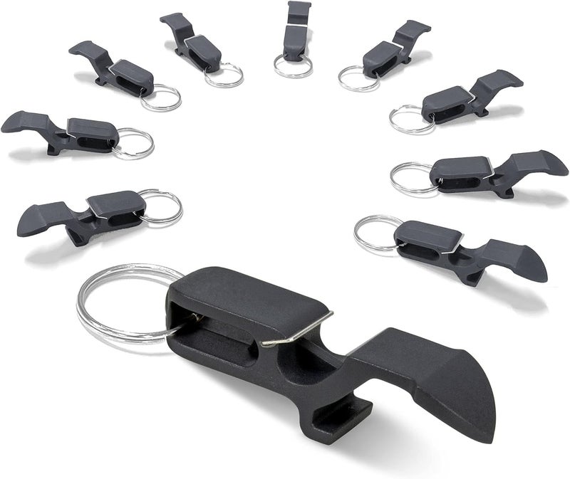 GoPong Ultimate Beer Shotgun Opener - Keychain Tool 10 Pack - Great for Party Favors, Tailgating and More - Choose Your Color - Image 1