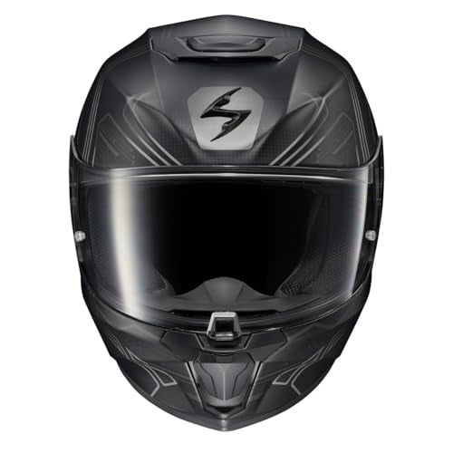 ScorpionEXO R330 Full Face Motorcycle Helmet with Pinlock Ready Shield Bluetooth Ready Speaker Pockets DOT ECE Approved Bendr (Black - Large) - Image 4