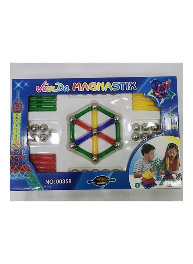 Jianda Magnastix Magnetic Building Sticks Toys Set