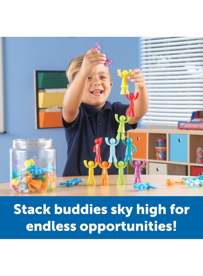 Learning Resources Learning Resources Buddy Builders,32 Pieces, Ages 3+, Fine Motor, Hand Eye Coordination Toy, Fine Motor Skills,Social Emotional Learning Toys - Image 2