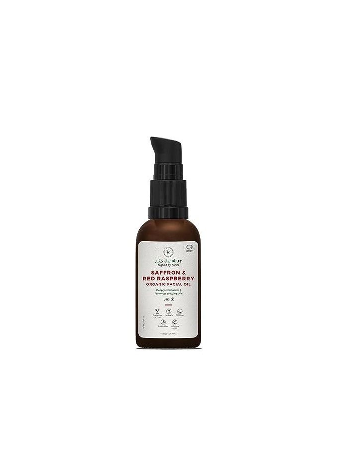 Juicy Chemistry Juicy Chemistry Saffron and Red Raspberry Facial Oil  - Image 1