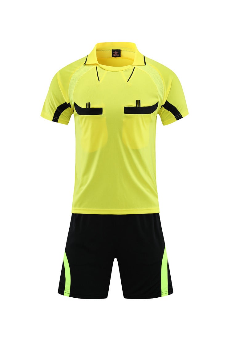 Soccer Referee Clothing Suit Adult Football Game Training Team Uniform World Cup Short Sleeve Shorts Referee Clothing Printing - Image 5