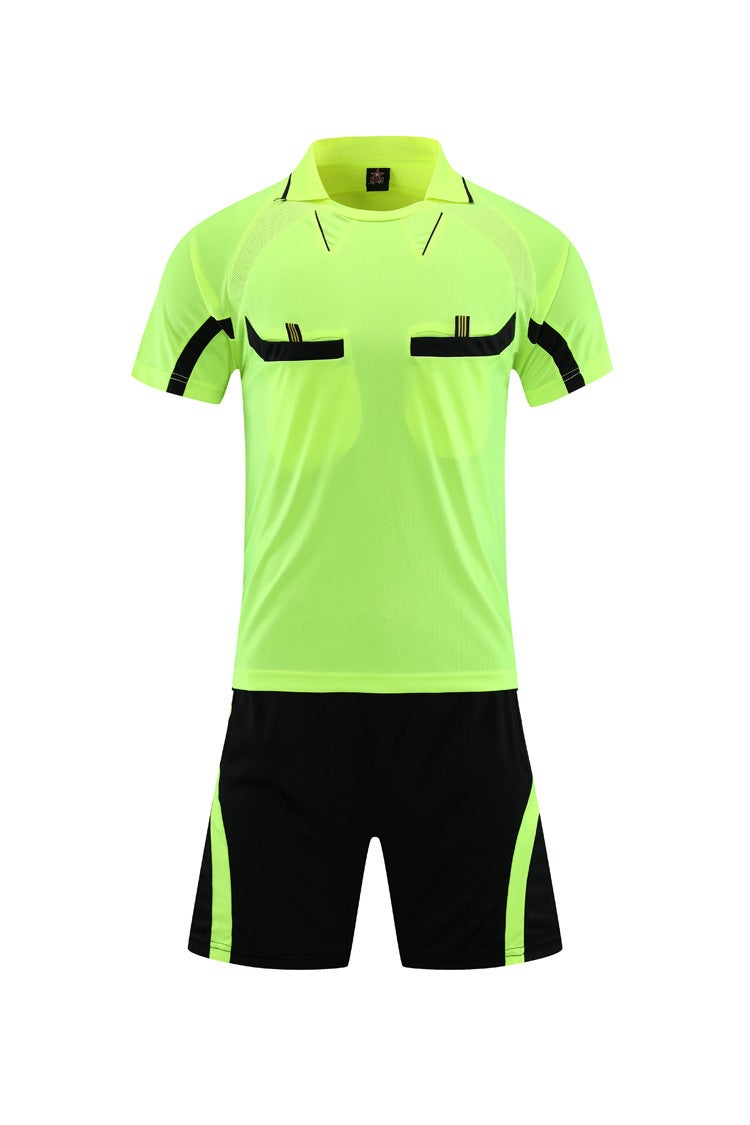 Soccer Referee Clothing Suit Adult Football Game Training Team Uniform World Cup Short Sleeve Shorts Referee Clothing Printing - Image 4