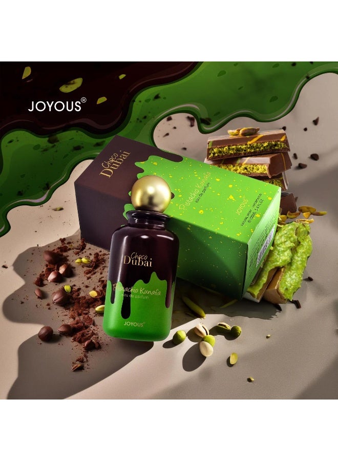 Joyous Dubai Chocolate Edition Eau de Perfum, 100ml, Men's Perfume, Long-lasting fragrance