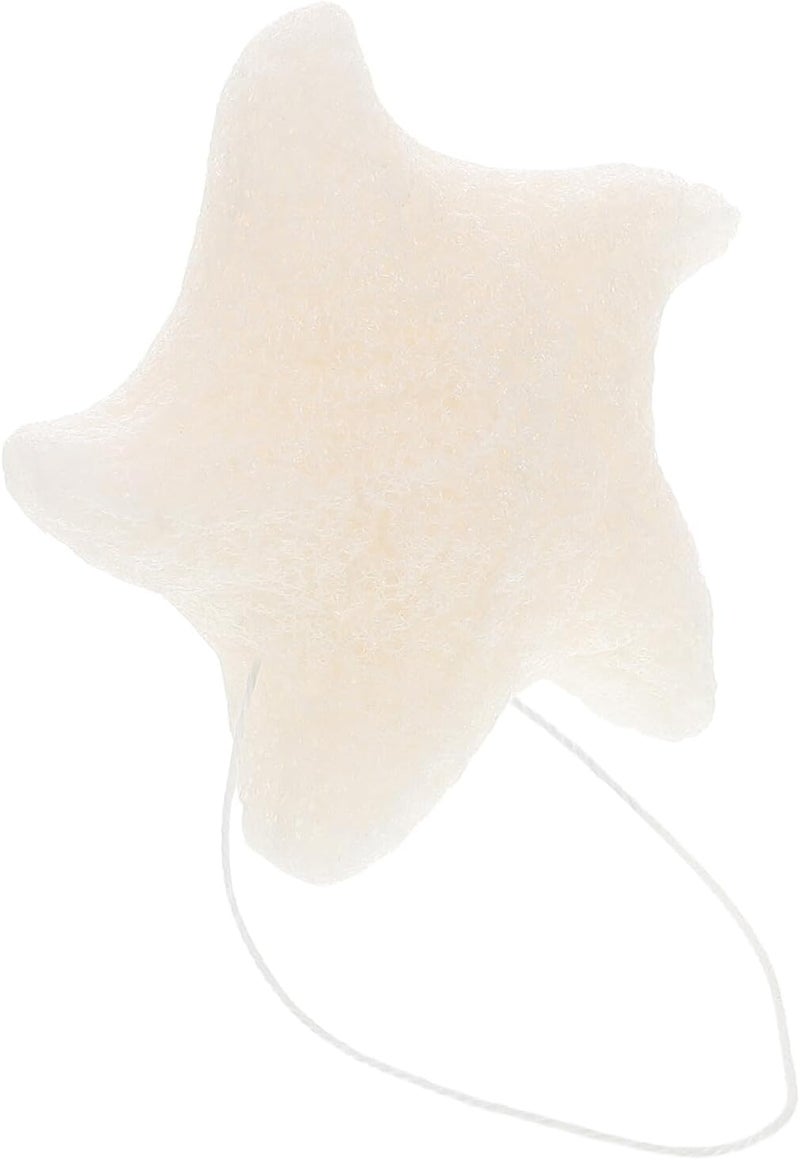 -Shaped Bath Sponge, Super Soft Newborn and Exfoliating Sea Sponge for Gentle Bathing, Bath Essentials for Home and Bathtub Use - Image 1