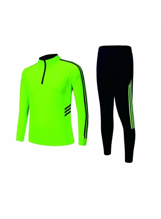 Coat Fluorescent Green Football Jersey - Image 1