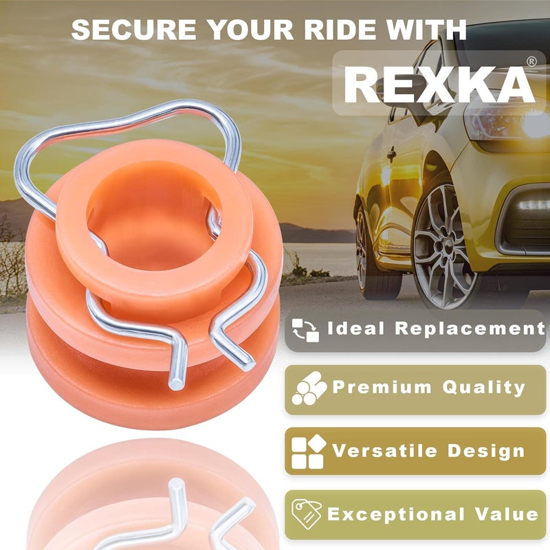 Rexka 15pcs Window Regulator Roller for Ford C0AB-6423240-B Edsel Mercury Mustang Falcon F-Series Truck Comet Bronco - Image 3