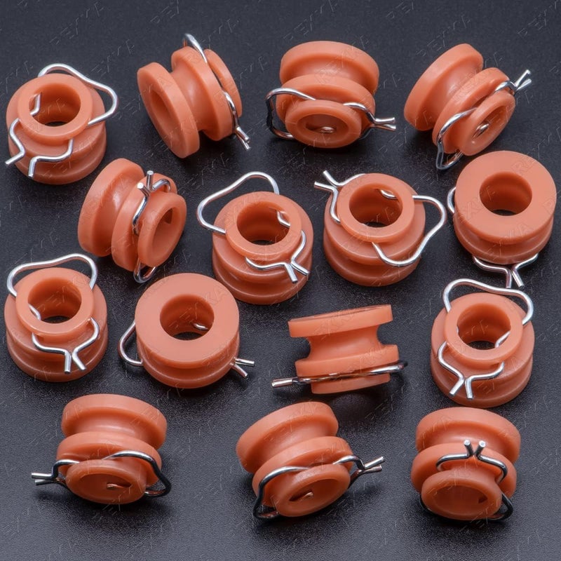 Rexka 15pcs Window Regulator Roller for Ford C0AB-6423240-B Edsel Mercury Mustang Falcon F-Series Truck Comet Bronco - Image 2