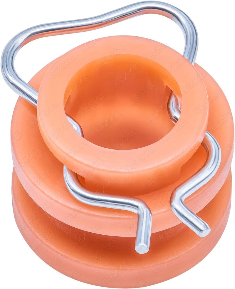 Rexka 15pcs Window Regulator Roller for Ford C0AB-6423240-B Edsel Mercury Mustang Falcon F-Series Truck Comet Bronco - Image 1