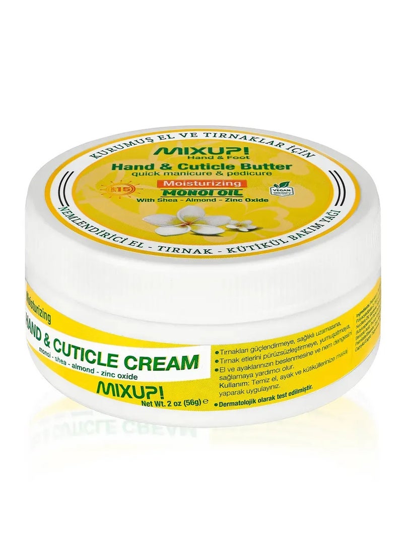 MIXUP - Monoi Butter Moisturizer for Hands and Body in 15 Seconds 56g Mixup - Image 1