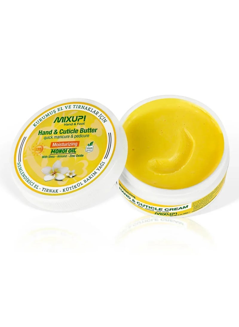 MIXUP - Monoi Butter Moisturizer for Hands and Body in 15 Seconds 56g Mixup - Image 1