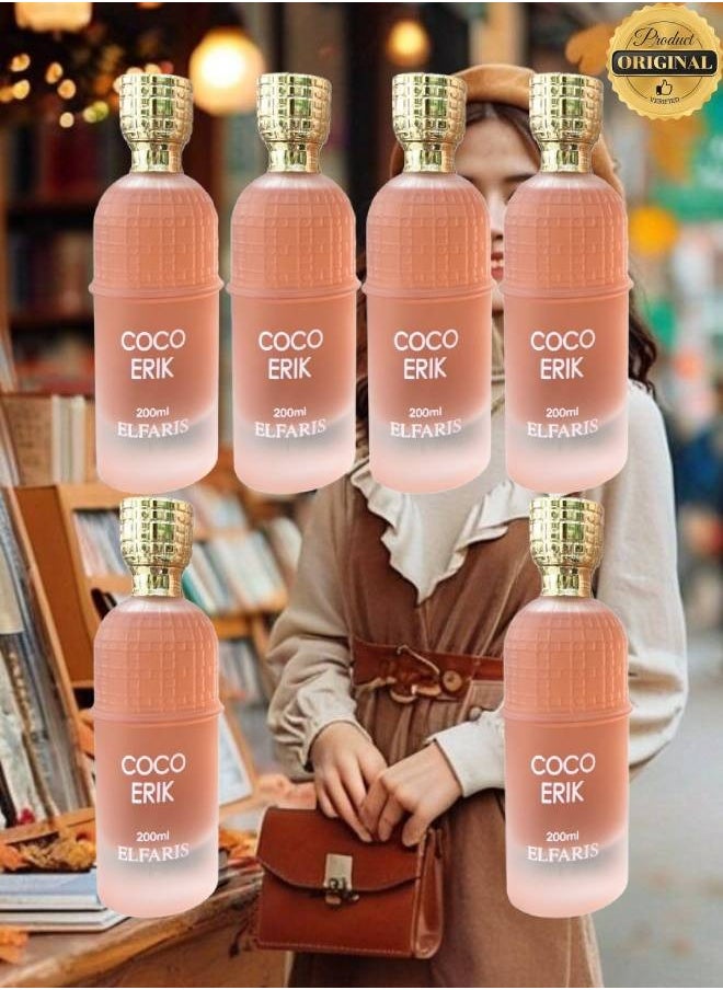 الفارس 6 قطع عطر كوكو اريك إلفارس 200 مل  - Image 1