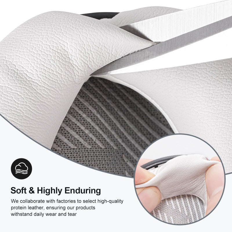 Aurivor Replacement Ear-Pads Cushions for Bose QuietComfort-35 (QC-35) and QuietComfort-35 II (QC-35 II) Over-Ear Headphones (White) - Image 4
