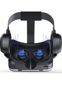 Generic Smart Virtual Reality VR Glasses Headset With Built-In Earphones 3D Glasses For Children Adults Fashion Business And Masses-Color:12 Generation Plus 058 Game Handle  - Image 5