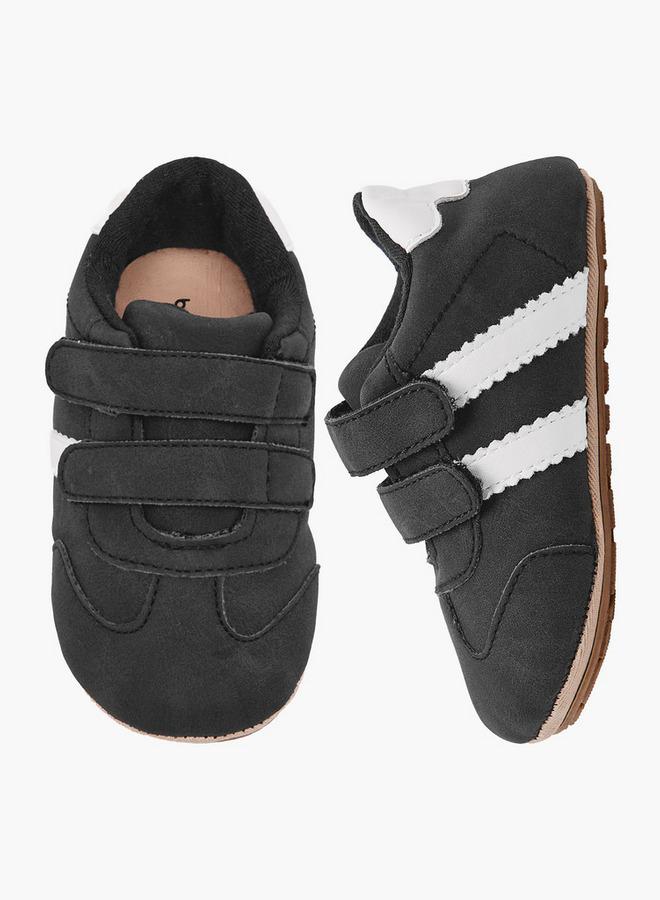 Barefeet Booties With Hook & Loop- Panelled - Image 3