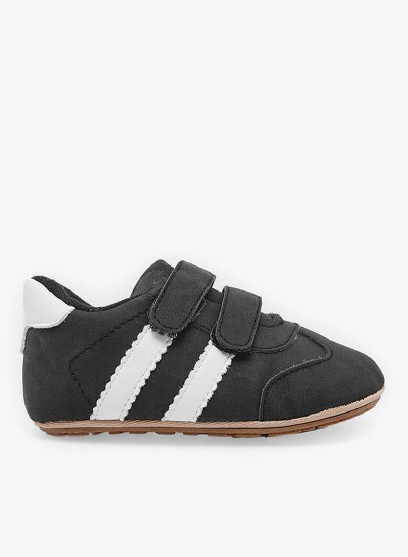 Barefeet Booties With Hook & Loop- Panelled - Image 1