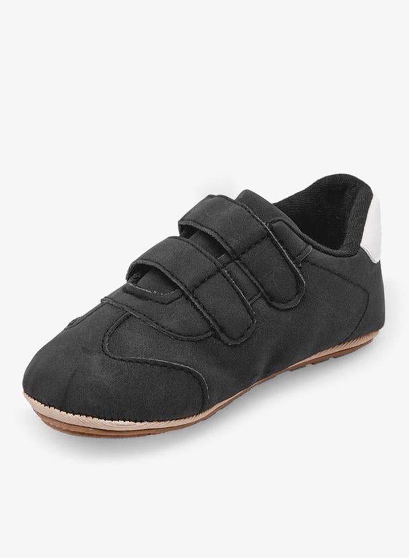 Barefeet Booties With Hook & Loop- Panelled - Image 4