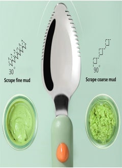 Beautiful Scraper Spoon, Baby Food Spoon, Baby Tableware Fruit Scraper Spoon With Double Heads  - Image 4