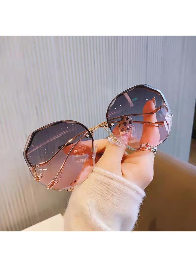 Cut Edge Fashion Sunglasses Women's Uv-proof European And American Fashion Wear Sunglasses Street Shot Explosions