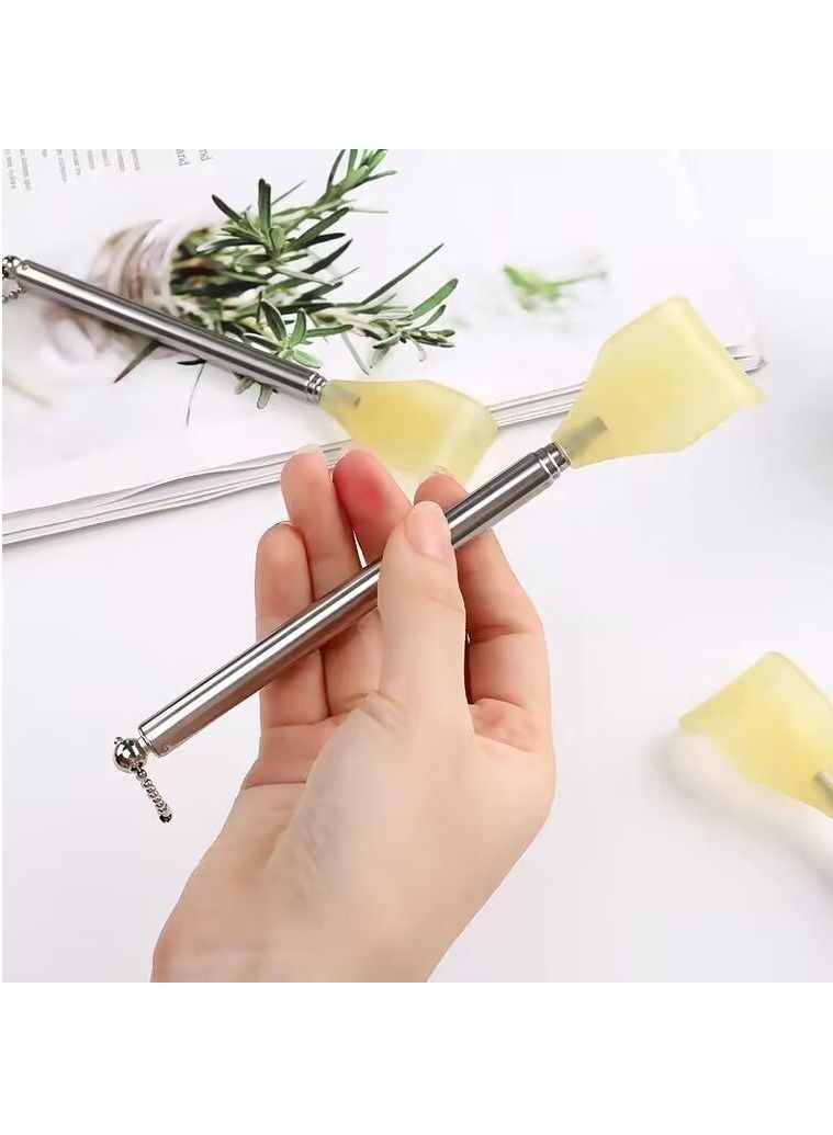 GOLDEN MILLION Extendable Metal Back Scratcher Retractable for Itch Relief 1pc - Image 3