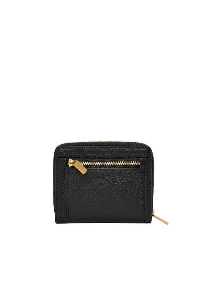 FOSSIL محفظة نسائية جلدية سوداء من فوسيل لوغان (BANQLYN528) - Image 4