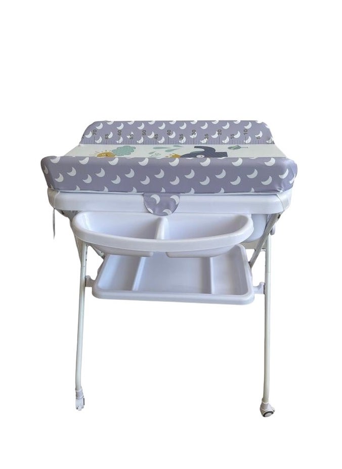 Star Kids Multi-use baby changing table with built-in bathtub  - Image 1