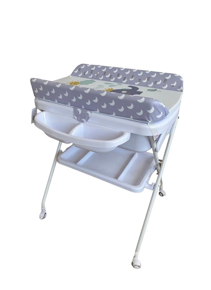 Star Kids Multi-use baby changing table with built-in bathtub  - Image 2