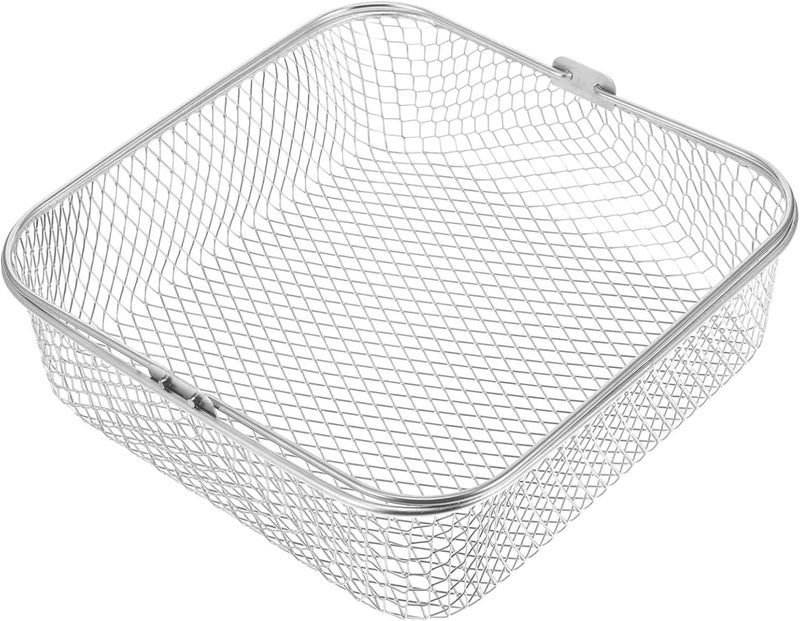 Care processed raw material VOSAREA Square Air Fryer Basket with Handle Perforated Mesh Design for Optimal Air Circulation for Baking Frying and Toasting Compatible with Air Fryer Accessories General compatible practical design Various size alternatives Precision made Global production standard crafted Global versatile design Easy daily handling design Periodic stock arrangement Balanced universal design Wide range expanded design Daily wear upgraded resistant material Cross-location transit friendly build Fine detail Multiple design variants Certified stocked merchandise All budget friendly options Gulf market trial optimized design Affordable trusted craftsmanship Care processed raw material Fast & slow shipment compatible Reliable durability Multi-source stock guarantee Cross product compatible Carefully selected solid material Longevity upgraded craftsmanship - Image 1