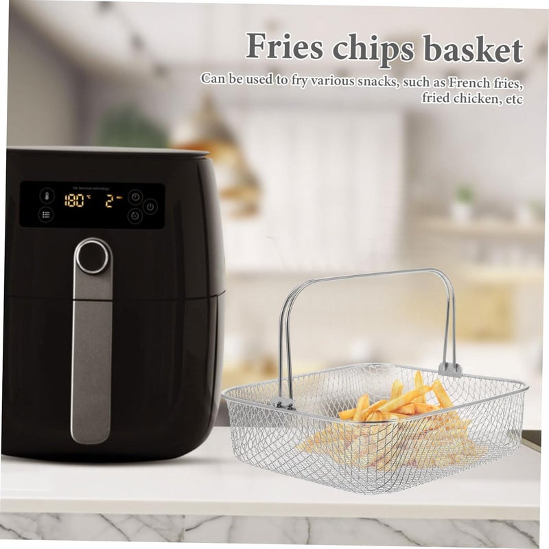 Care processed raw material VOSAREA Square Air Fryer Basket with Handle Perforated Mesh Design for Optimal Air Circulation for Baking Frying and Toasting Compatible with Air Fryer Accessories General compatible practical design Various size alternatives Precision made Global production standard crafted Global versatile design Easy daily handling design Periodic stock arrangement Balanced universal design Wide range expanded design Daily wear upgraded resistant material Cross-location transit friendly build Fine detail Multiple design variants Certified stocked merchandise All budget friendly options Gulf market trial optimized design Affordable trusted craftsmanship Care processed raw material Fast & slow shipment compatible Reliable durability Multi-source stock guarantee Cross product compatible Carefully selected solid material Longevity upgraded craftsmanship - Image 3