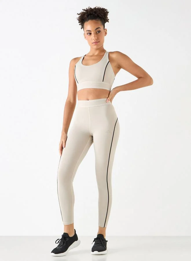 كابا بنطلون ليقنز منقوش بشعار كابا