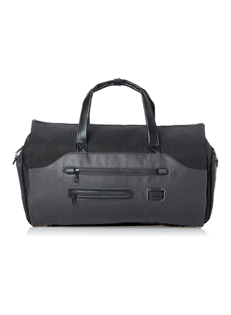 Ozuko 9288 Leather Luxury Luggage Bag For Travels - Black - Image 1
