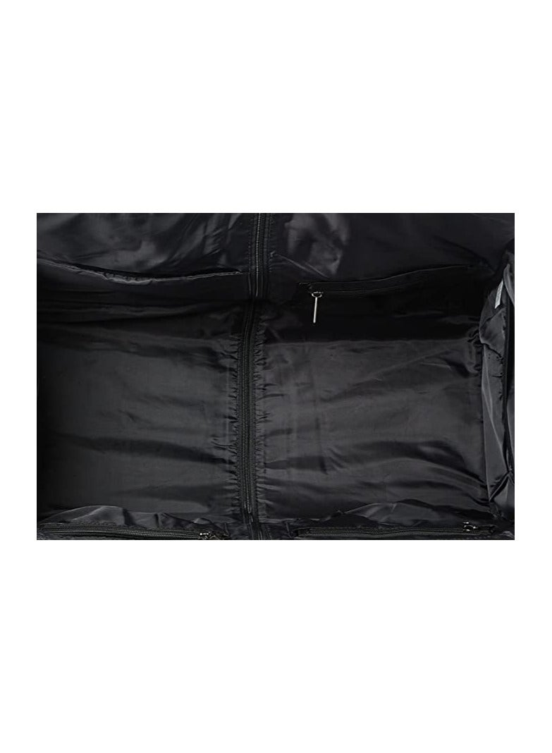 Ozuko 9288 Leather Luxury Luggage Bag For Travels - Black - Image 4
