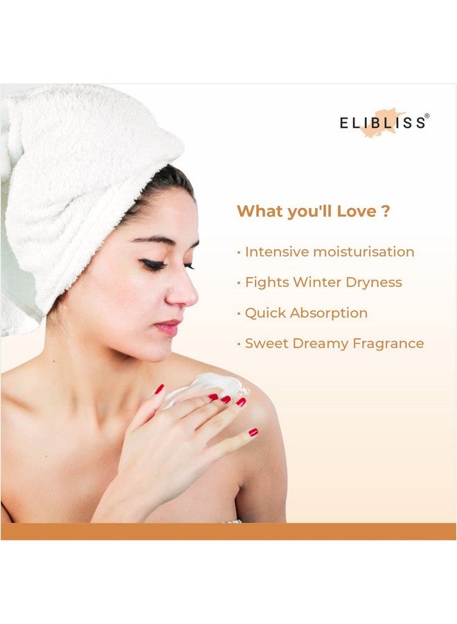 Elibliss Hydrating and Nourishing Lotion for Soft, Smooth Skin with Antioxidant Benefits Nourishing Body Lotion For Dry Skin Shea Butter Body Lotion For Women & Men With Vitamin E 100ML (Pack Of 1) - Image 4