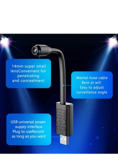 ELTRAZONE Full HD 4K 1080P USB Wifi Mini Camera WiFi Camera Wireless USB Plug Small Security Camera 1080P HD Motion Detection Monitor for Home Office Indoor  - Image 2