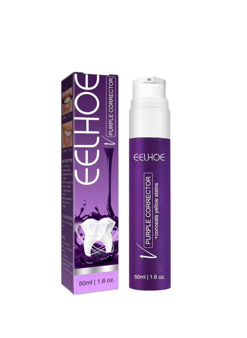 EELHOE 50ml Whitening Toothpaste Stain Removal Whitening Toothpaste - Image 2
