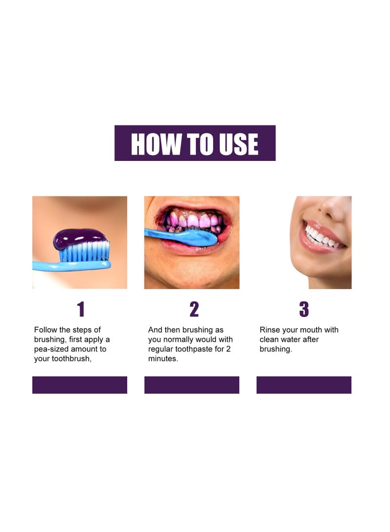 EELHOE 50ml Whitening Toothpaste Stain Removal Whitening Toothpaste - Image 5