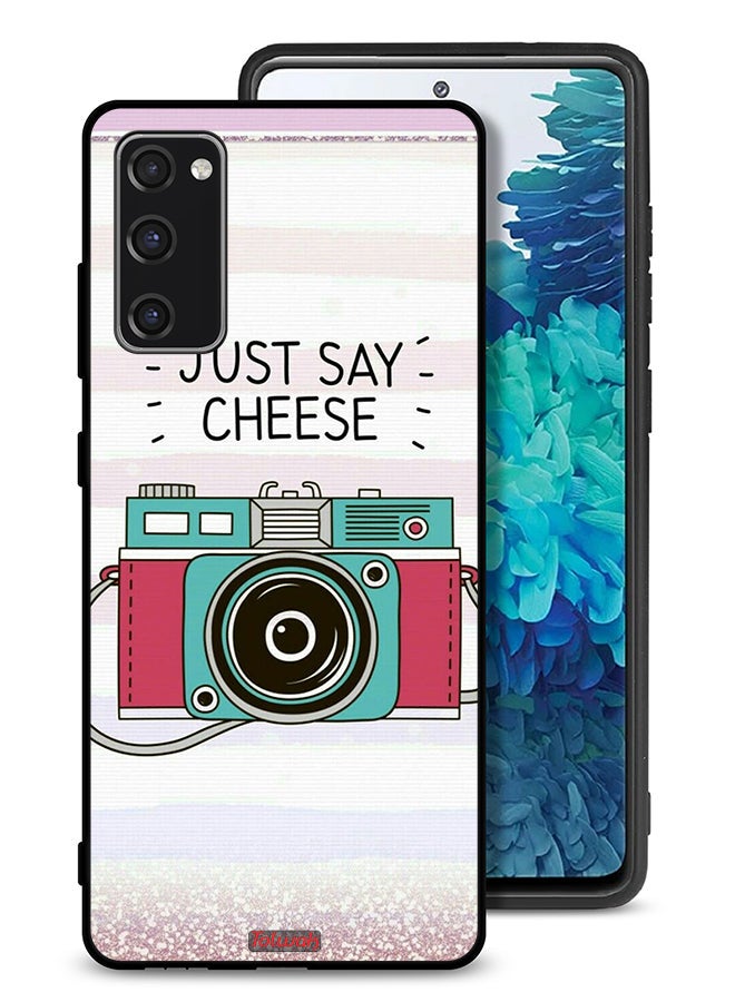 Tolwak Samsung Galaxy S20 FE Protective Case Cover Just Say Cheese - Image 1