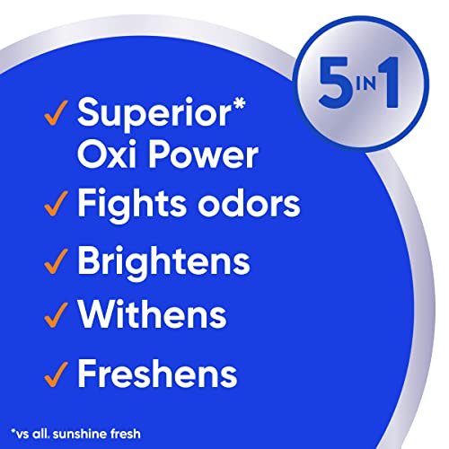 all fresh clean, OXI + Odor Lifter, MIGHTY PACS Laundry Detergent Pacs, 60 Count - Image 3